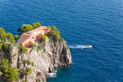 Das Vorbild: die Villa Malaparte auf Capri