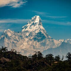 Der Berg Ama Dablam im Himalaya